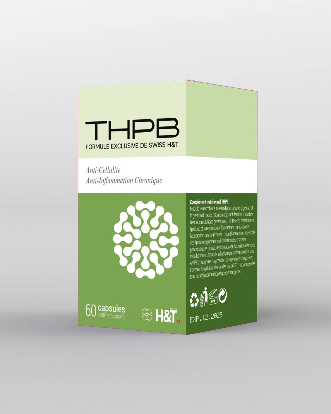 THPB - Nutrition pour la perte de poids, la colite, la stéatose hépatique, le diabète et la maladie d'Alzheimer